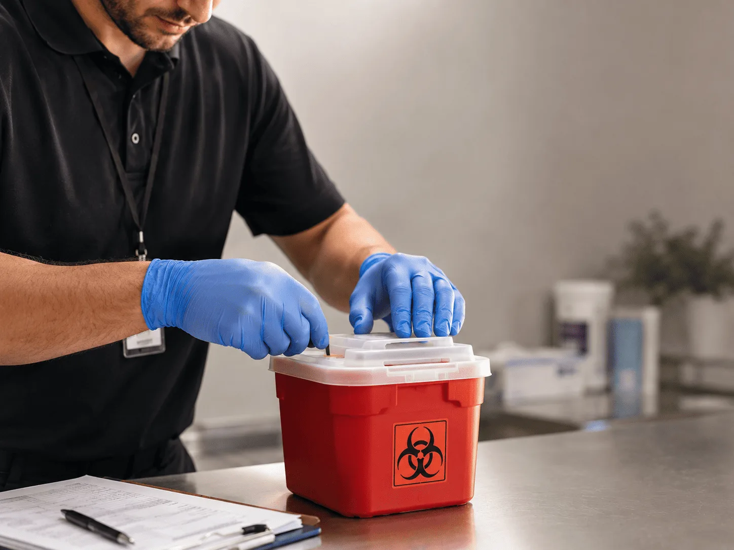 Why choose Sharps Waste Disposal in Palmyra, MI
